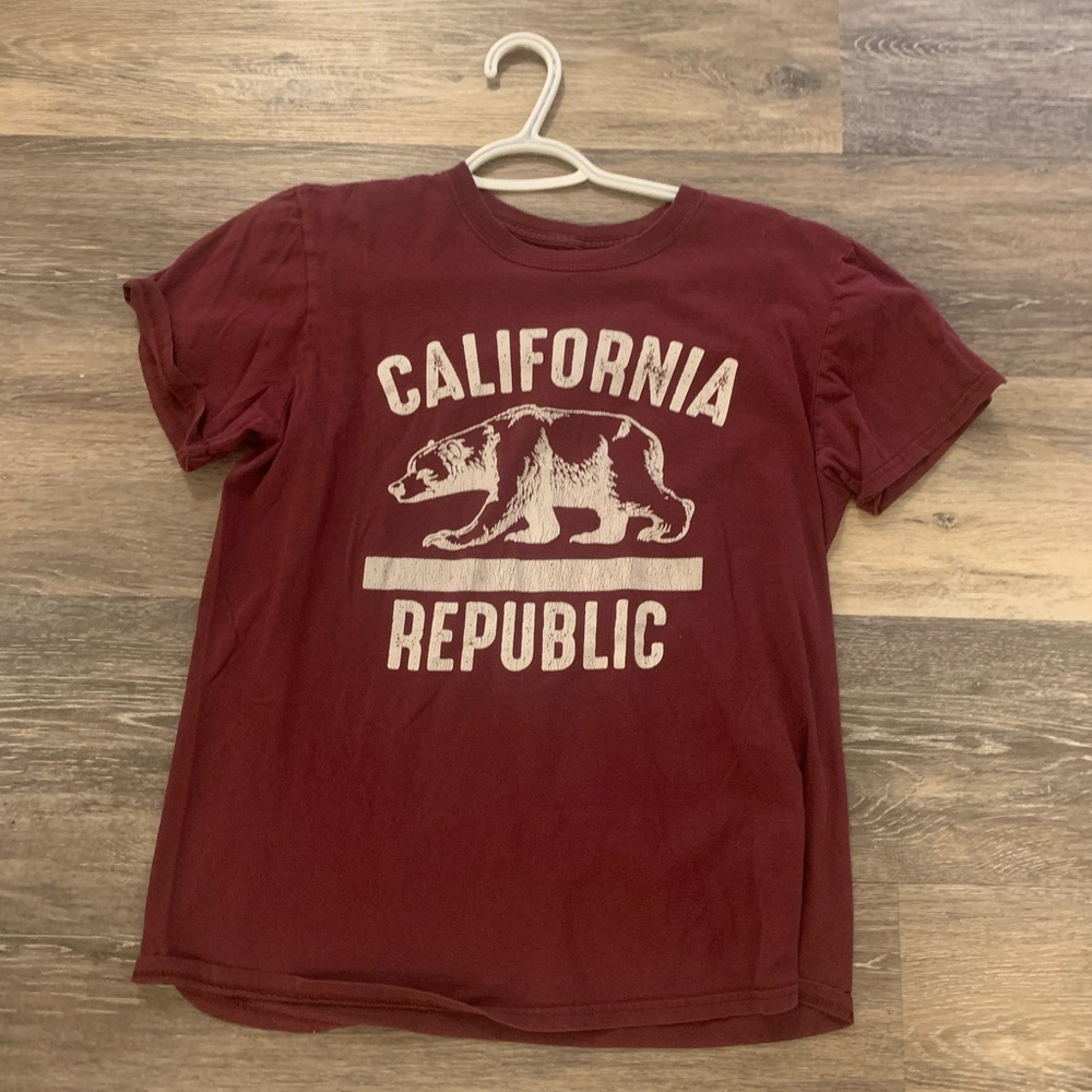 Bowery Supply Co. Maroon T-Shirt
